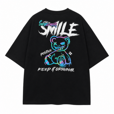 Black Doll Smile T-Shirt